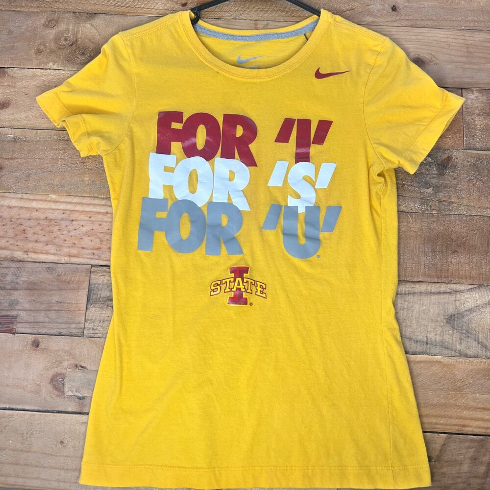 Set Of 3 - Iowa State Women's Gameday T-Shirts - Pink, Nike & Raygun *Imperfect View 5